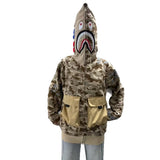 Bathing ape hoode bape desert bat