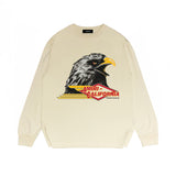 Amiri long sleeve shirts eagle printing
