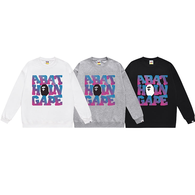 Bathing ape Crew neck sweatshirt