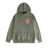 Amiri washed hoodie colorful sun washed distressed printing