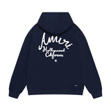 Amiri hoodie california hollywood letterprinting