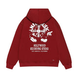 Amiri hoodie note fan print