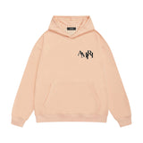 Amiri hoodie overlapping letter print