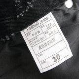 Mens Fashion Jeans Chain embroidery S8261#