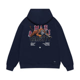 Amiri hoodie letter tiger print