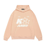 Amiri hoodie spotted five-pointed star print