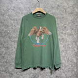 Amiri long sleeve shirts oil painting pegasus printing