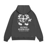 Amiri hoodie note fan print