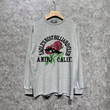 Amiri long sleeve shirts rose printing