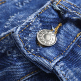 Mens Fashion Jeans Chain embroidery S8261#