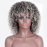 Women's Wigs Short Curly Afro Wig