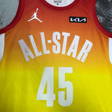 NBA Jerseys 23, All-Star, Yellow 45, Mitchell