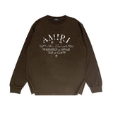 Amiri long sleeve shirts damaged little spider la&caprinting