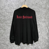 Amiri long sleeve shirts sanskrit printing