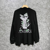 Amiri long sleeve shirts angel printing