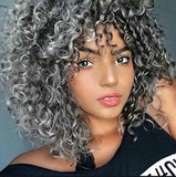 Women's Wigs Short Curly Afro Wig