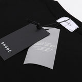 Rhude T Shirt Rose Mirror Print Short Sleeve T-Shirt