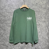 Amiri long sleeve shirts chain letter printing