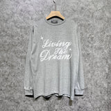 Amiri long sleeve shirts cloud letterprinting