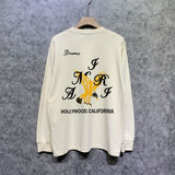 Amiri long sleeve shirts hollywood eagle printing
