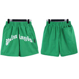 Palm Angels Shorts Mesh beach shorts