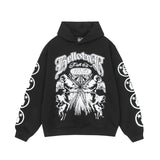 Hellstar Hoodie & Pants Vintage Washed Old Hooded Sweater Hoodie