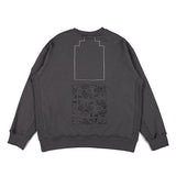 C.e. sweatshirt - autumn/winter c.e. geometric letter print crewneck pullover - wholesale single piece