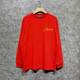 Amiri long sleeve shirts yellow letter pegasus printing