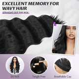 Women'S Wigs Silicone Mesh Lace gradual change Water ripple Long curly hair T Part Chemical fiber Headgear wigs