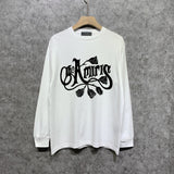 Amiri long sleeve shirts morning glory printing
