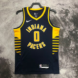 NBA Jerseys 23 season, Pacers, No. 0 away, Halliburton