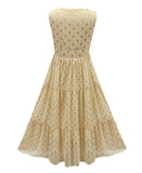 Women Dresses Feel the Sea Breeze on the Beach in Princess Dream Dress