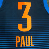 NBA Jerseys Thunder, Blue Stripe No. 3, Paul