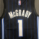NBA Jerseys 75th Anniversary, Magic, Black 1, Maddie