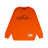 Amiri long sleeve shirts needlework letterprinting