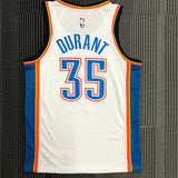 NBA Jerseys Thunder, White 35, Durant