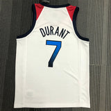 NBA Jerseys 2021 Olympics USA Team White 7, Durant