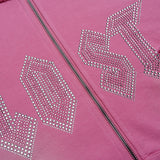 Lost intricacy Hoodie rhinestones