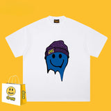 Drew T Shirts Cotton Short Sleeve Drew Smiley Face