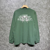 Amiri long sleeve shirts letter angel ball printing