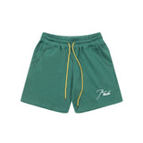Rhude Shorts Micro-standard embroidered tether casual shorts beach sweatpants