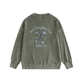 Amiri washed sweatshirt AMIRI large print washed old
