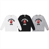 Bathing ape Crew neck sweatshirt