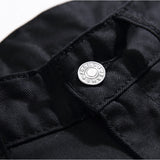 Mens Fashion Jeans Skull Flame 5646#