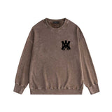Amiri washed sweatshirt Hollywood spider print washed old