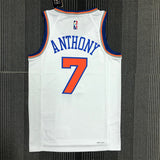 NBA Jerseys 75th Anniversary, Knicks, White 7, Anthony