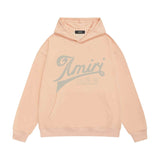 Amiri hoodie with distressed text printing
