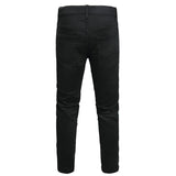 Mens Fashion Jeans Green Snake Street Graffiti 5705#