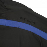C.e hoodie spring & fall c.e patchwork ribbon blue rib hooded sweatshirt