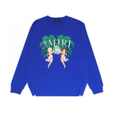 Amiri long sleeve shirts angel twin print